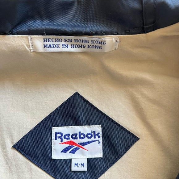 Men’s Reebok Two-Tone Jacket with Logo - Picture 8 of 10